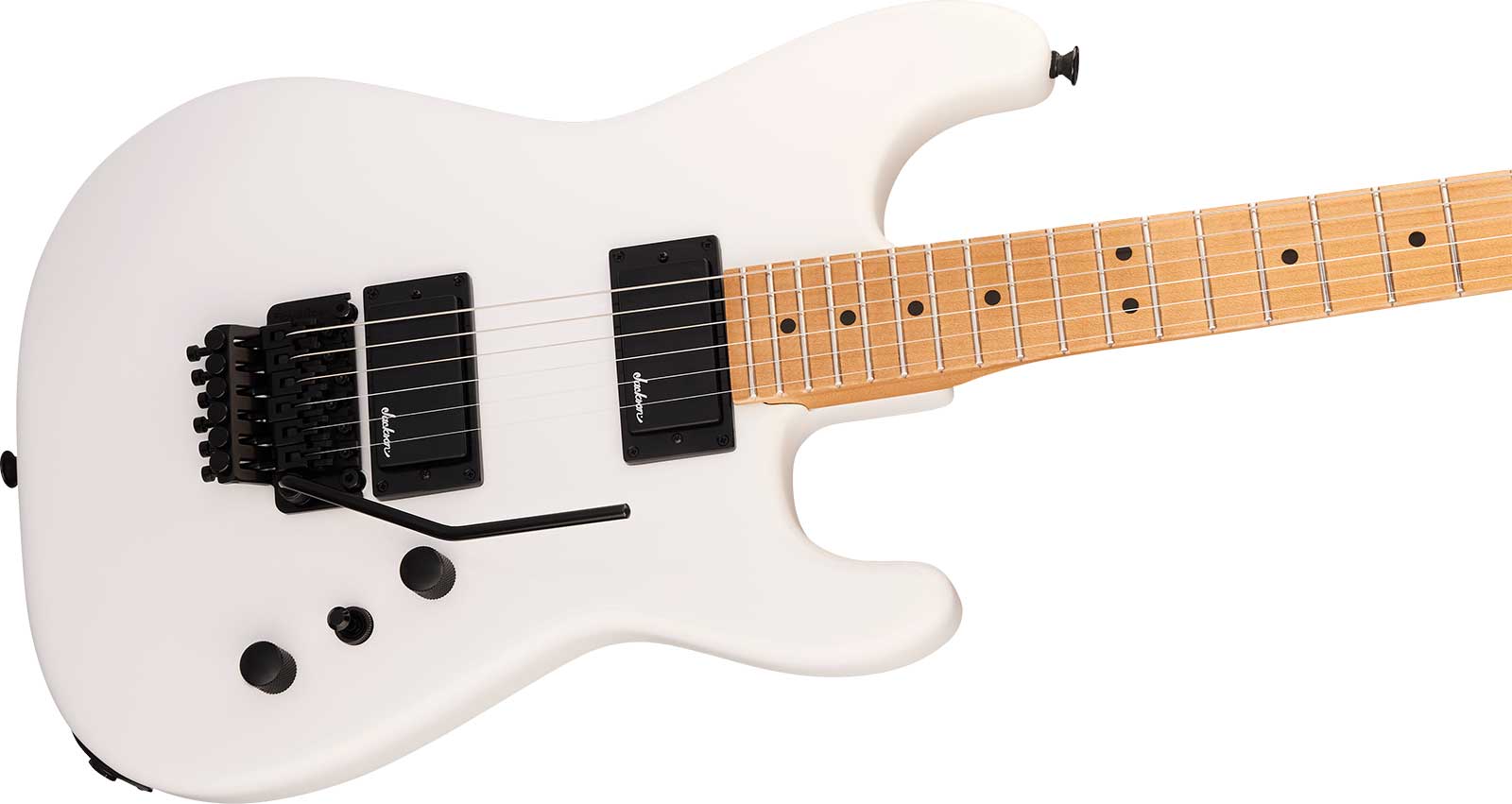 Jackson San Dimas Sd1 Hh Fr Pro Origins 1985 Mex 2h Fr Mn - Snow White - Str shape electric guitar - Variation 2