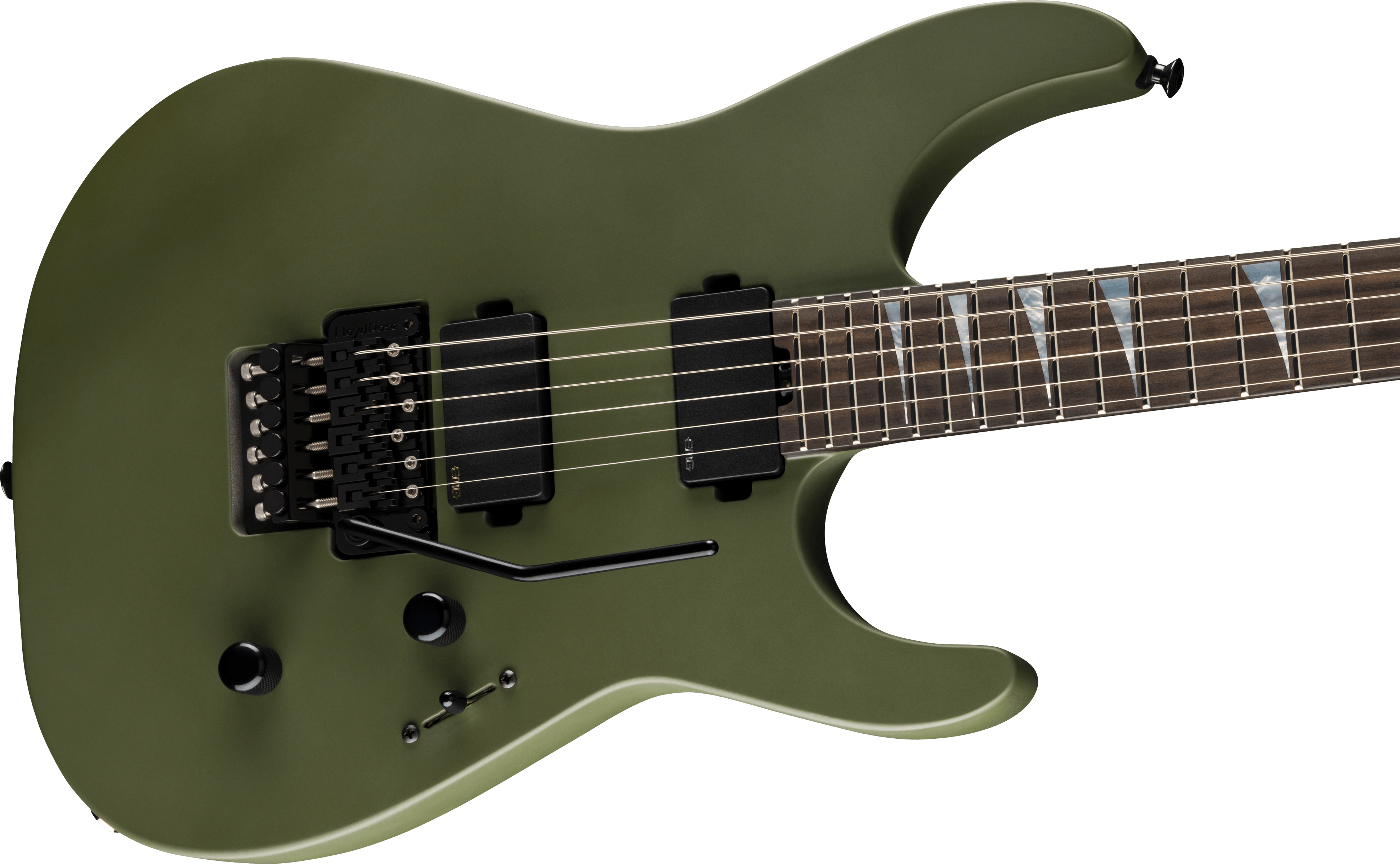 Jackson Sl2mg American Soloist Trem Hh Eb - Matte Army Drab - Metal electric guitar - Variation 3