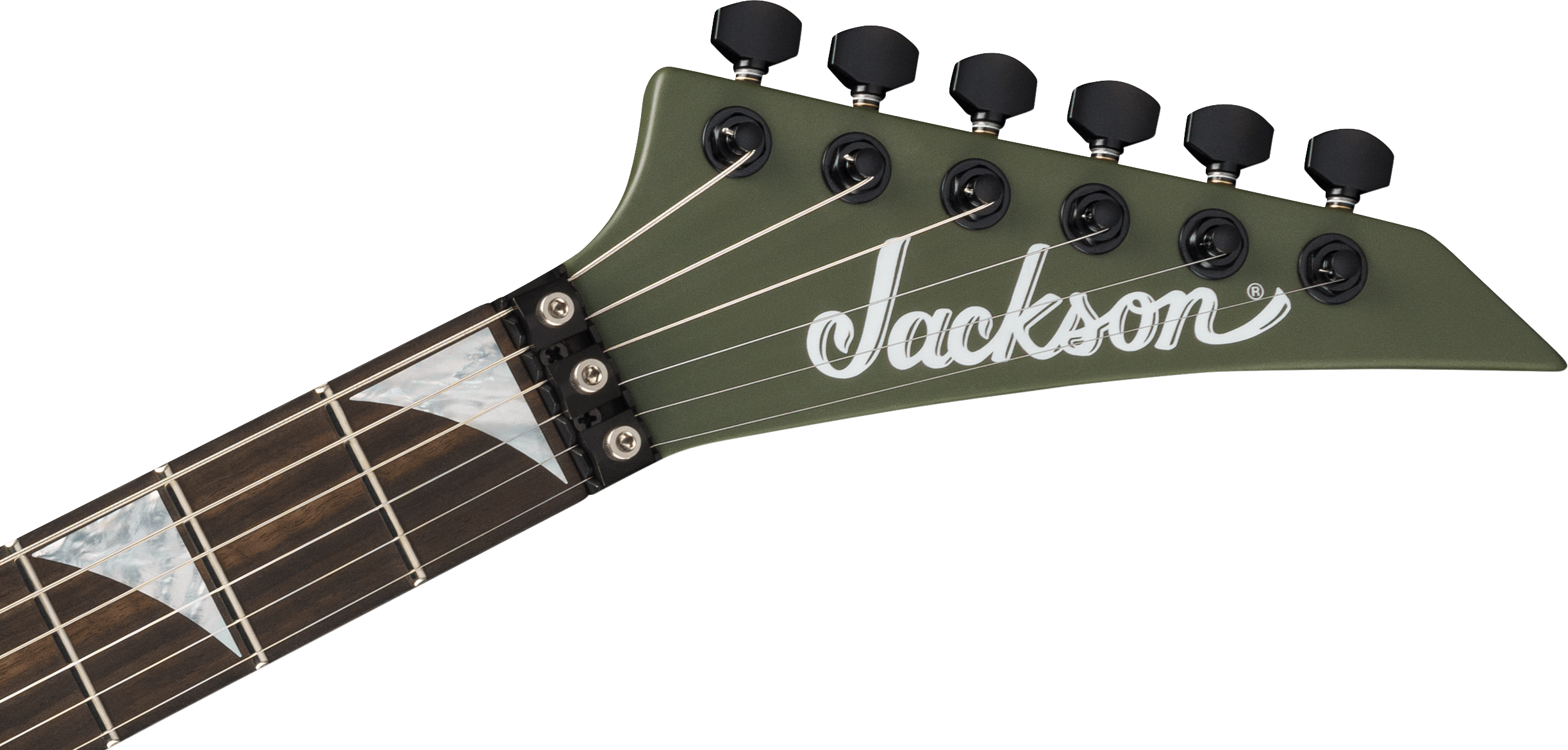 Jackson Sl2mg American Soloist Trem Hh Eb - Matte Army Drab - Metal electric guitar - Variation 4