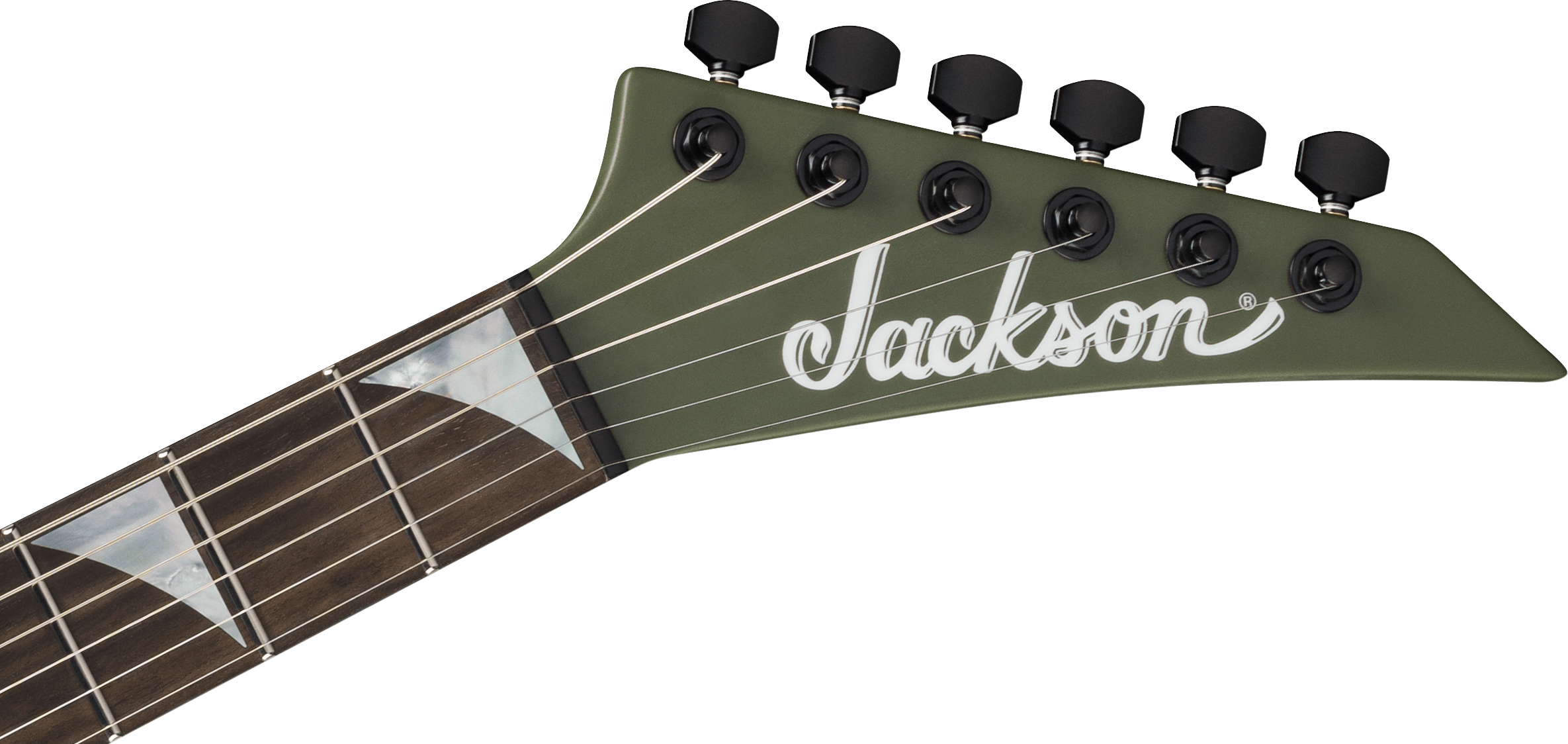 Jackson Sl2mg Ht American Soloist Ht Hh Eb - Matte Army Drab - Metal electric guitar - Variation 4