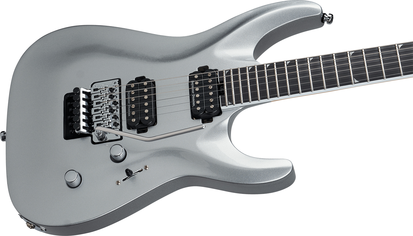 Jackson Sla2 Pro Plus 2h Seymour Duncan Fr Eb - Quicksilver - Metal electric guitar - Variation 2