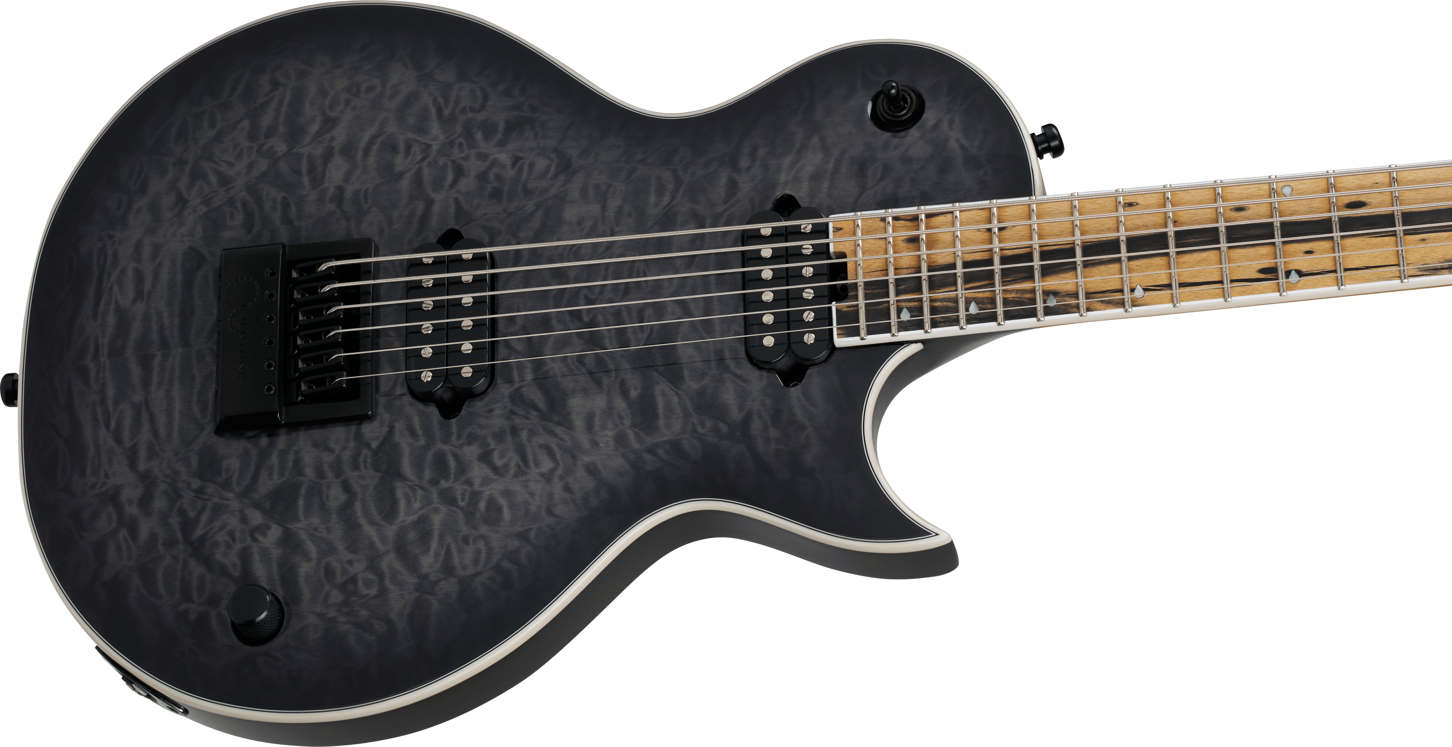 Jackson Sleep Token Iv Monarkh Pro Plus Signature Baryton Ht Ht Eb - Transparent Black Burst - Baritone guitar - Variation 3