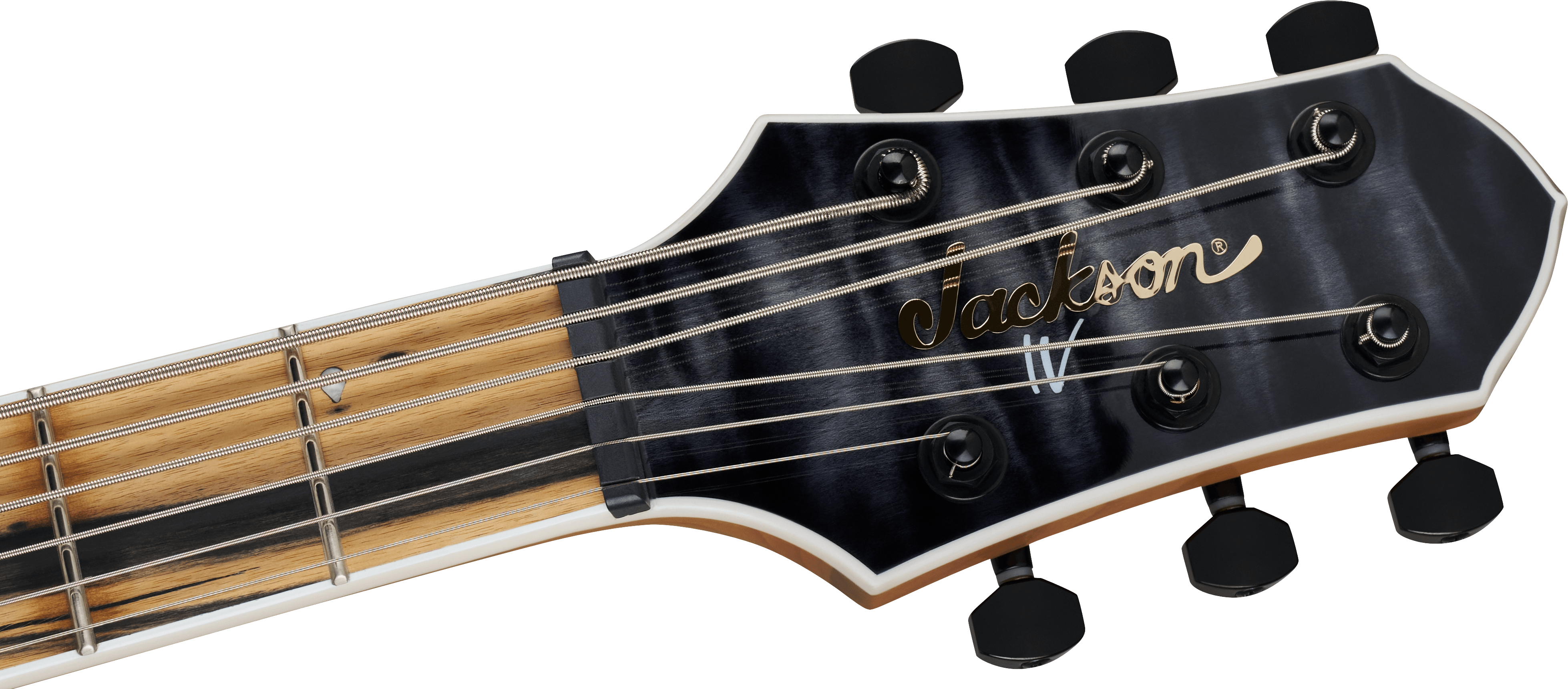 Jackson Sleep Token Iv Monarkh Pro Plus Signature Baryton Ht Ht Eb - Transparent Black Burst - Baritone guitar - Variation 4