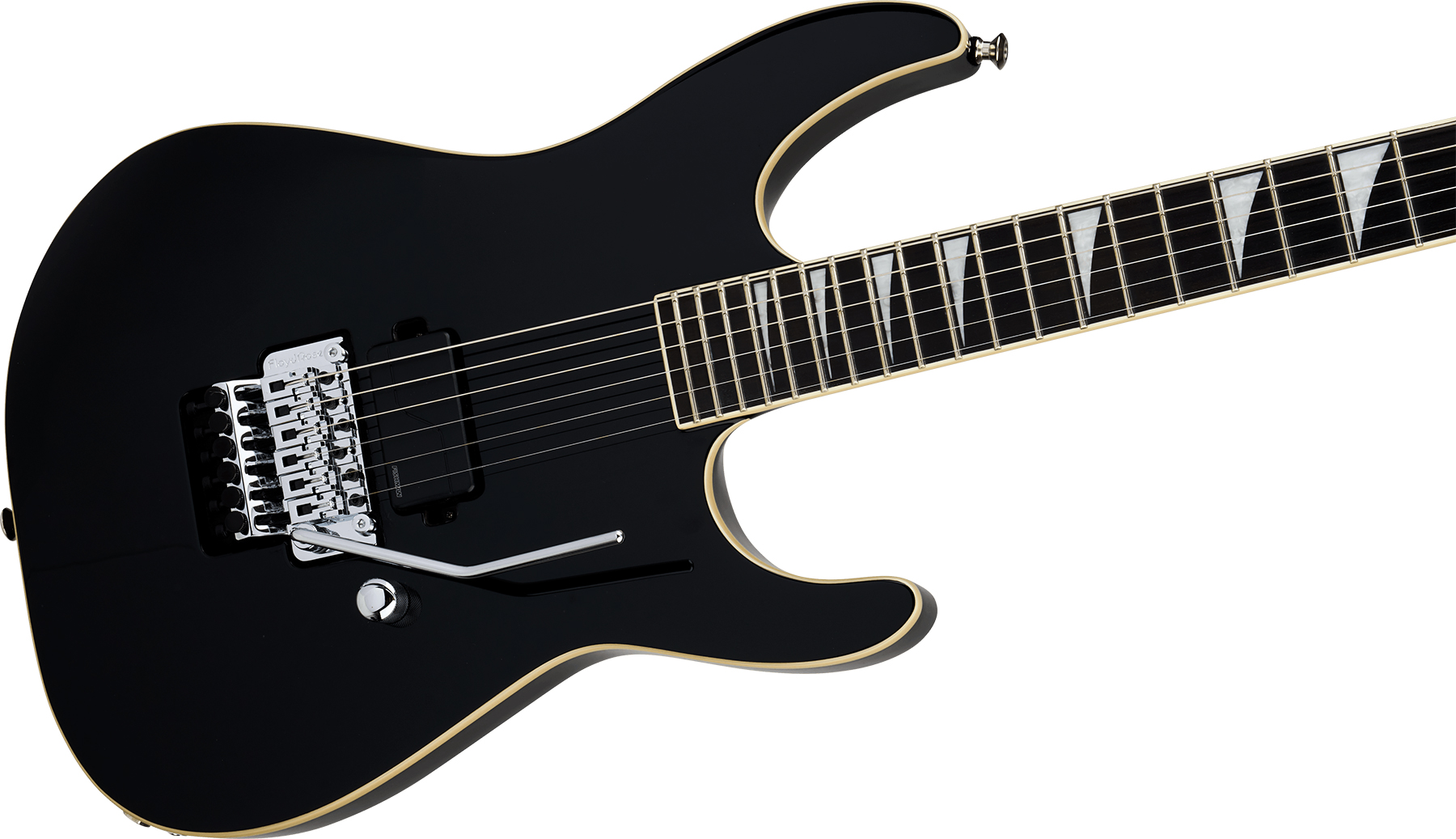 Jackson Soloist Sl1a Pro Plus Pure Metal 1h Fishman Fluence Modern Fr Eb - Gloss Black - Metal electric guitar - Variation 2