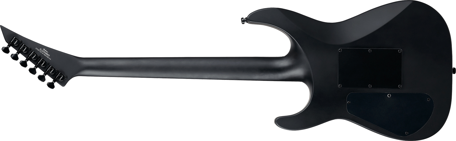 Jackson Soloist Sl1a Pure Metal Pro Plus 1h Fr Eb - 18/02 - Satin Black - Metal electric guitar - Variation 1