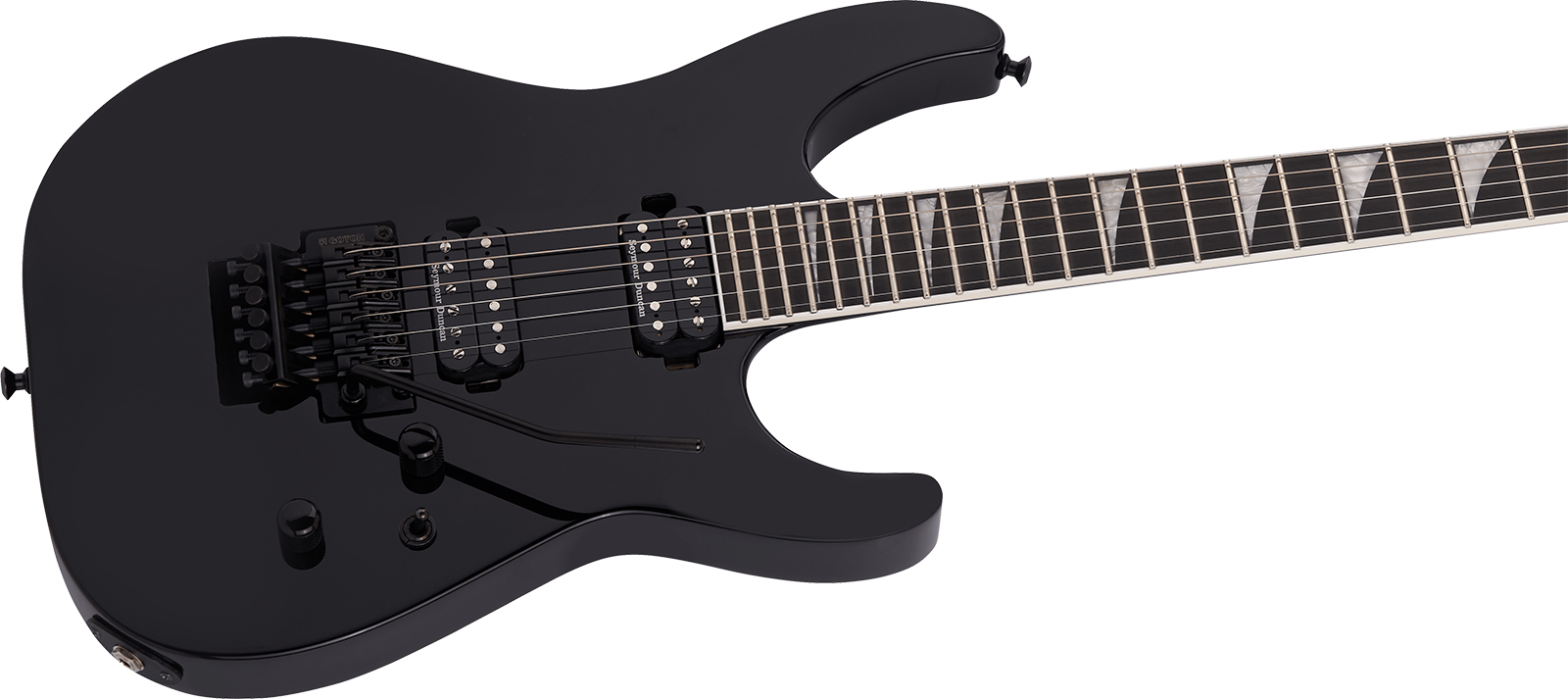 Jackson Soloist Sl2 Mj Jap 2h Seymour Duncan Fr Eb - Black - Metal electric guitar - Variation 2