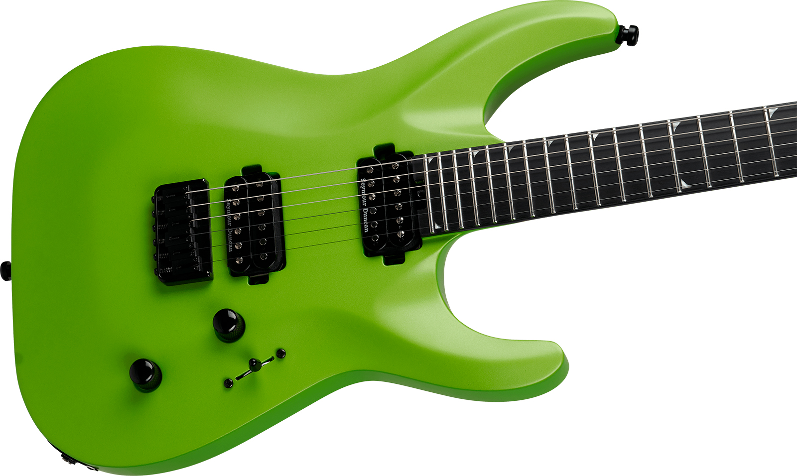 Jackson Soloist Sla2 Ht Pro Plus 2h Seymour Duncan Eb - Toxic Apple - Metal electric guitar - Variation 2