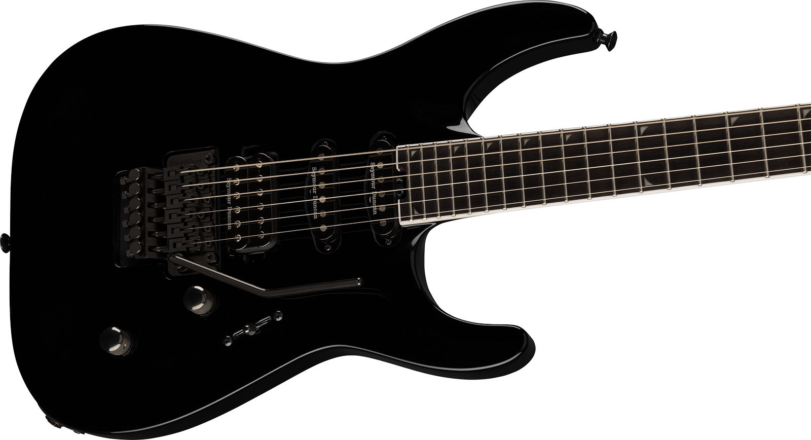 Jackson Soloist Sla3 Pro Plus Hss Seymour Duncan Fr Eb - Deep Black - Str shape electric guitar - Variation 2