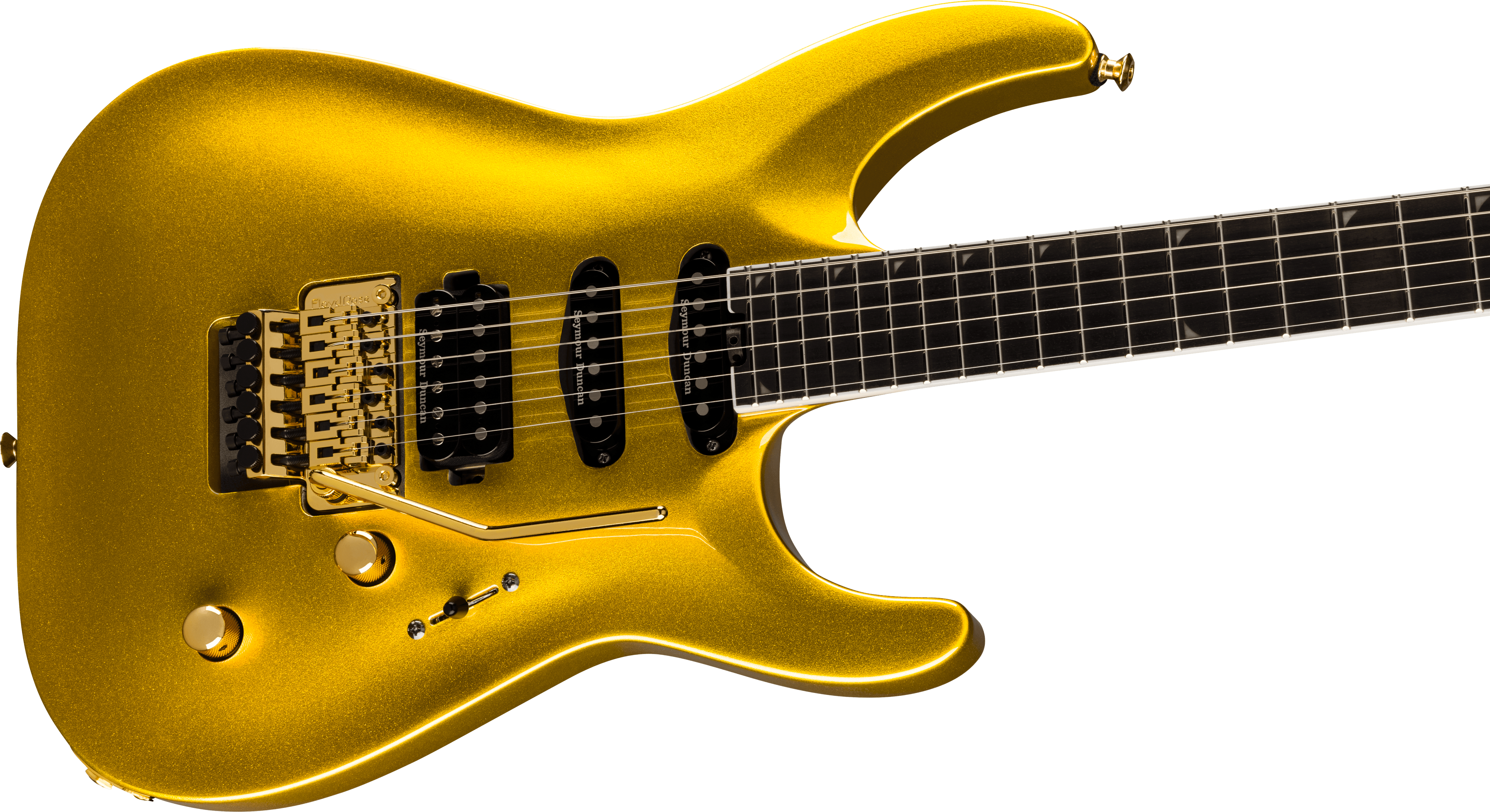 Jackson Soloist Sla3 Pro Plus Hss Seymour Duncan Fr Eb - Gold Bullion - Str shape electric guitar - Variation 3