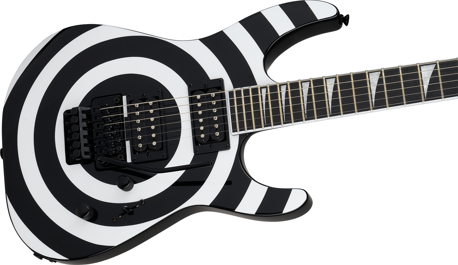 Jackson Soloist Slx Dx Graphic Srs X-series 2h Fr Ama - Bullseye - Str shape electric guitar - Variation 2