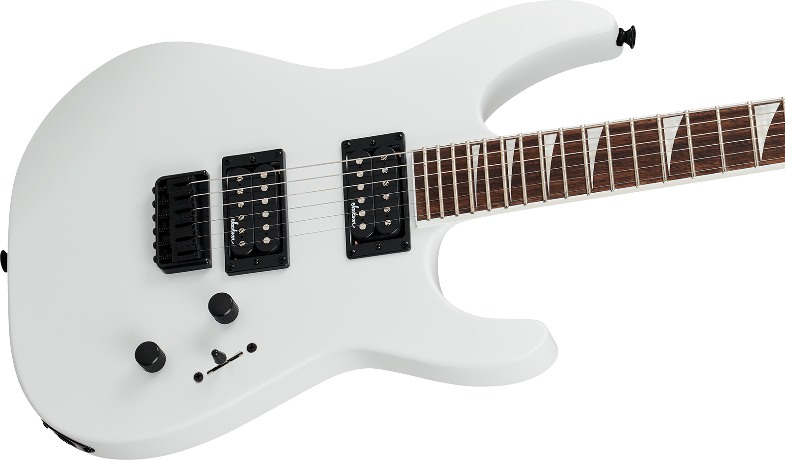 Jackson Soloist Slx Dx Ht X-series 2h Ht Lau - Snow White - Metal electric guitar - Variation 2