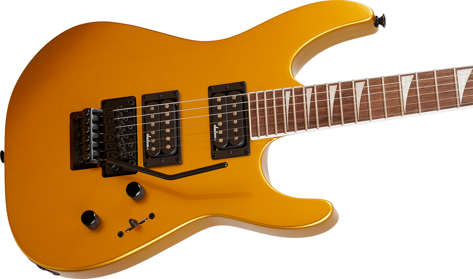 Jackson Soloist Slx Dx X-series 2h Fr Lau - Gold Bullion - Metal electric guitar - Variation 2