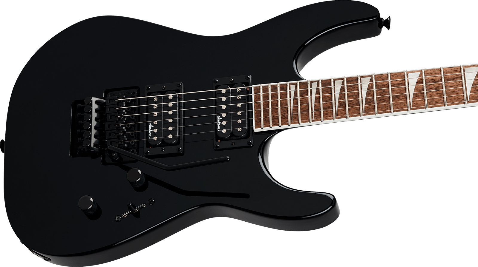 Jackson Soloist Slx Dx X-series 2h Fr Lau - Gloss Black - Metal electric guitar - Variation 2