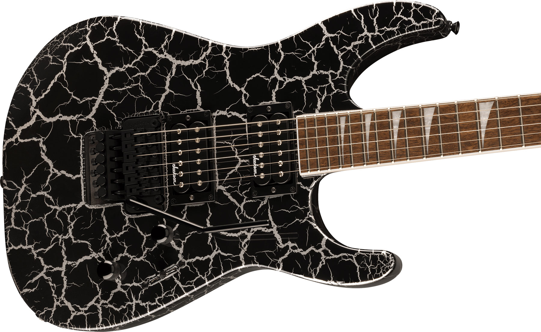 Jackson Soloist Slx Dx X-series Fr 2h Lau - Silver Mercury Crackle - Metal electric guitar - Variation 2