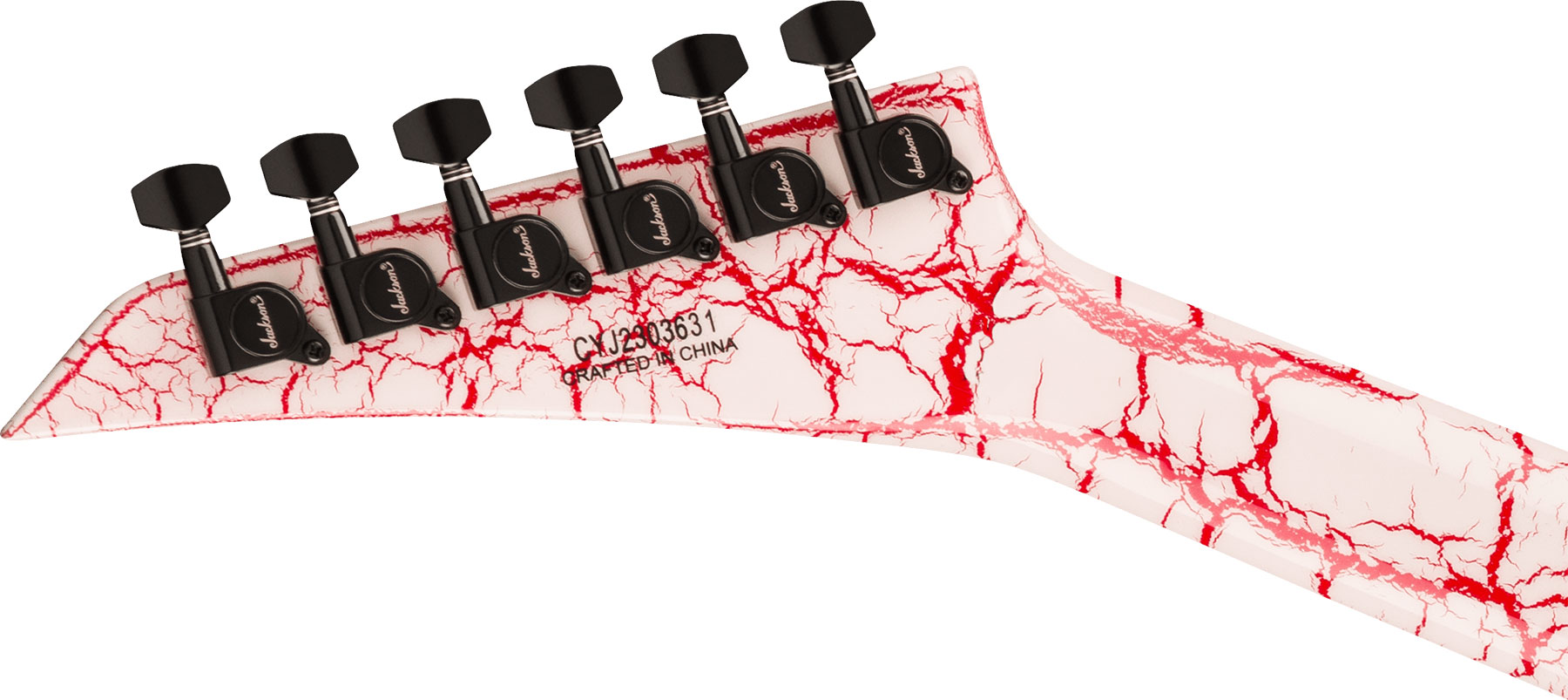 Jackson Soloist Slx Dx X-series Fr 2h Lau - Bloodshot Crackle - Metal electric guitar - Variation 3
