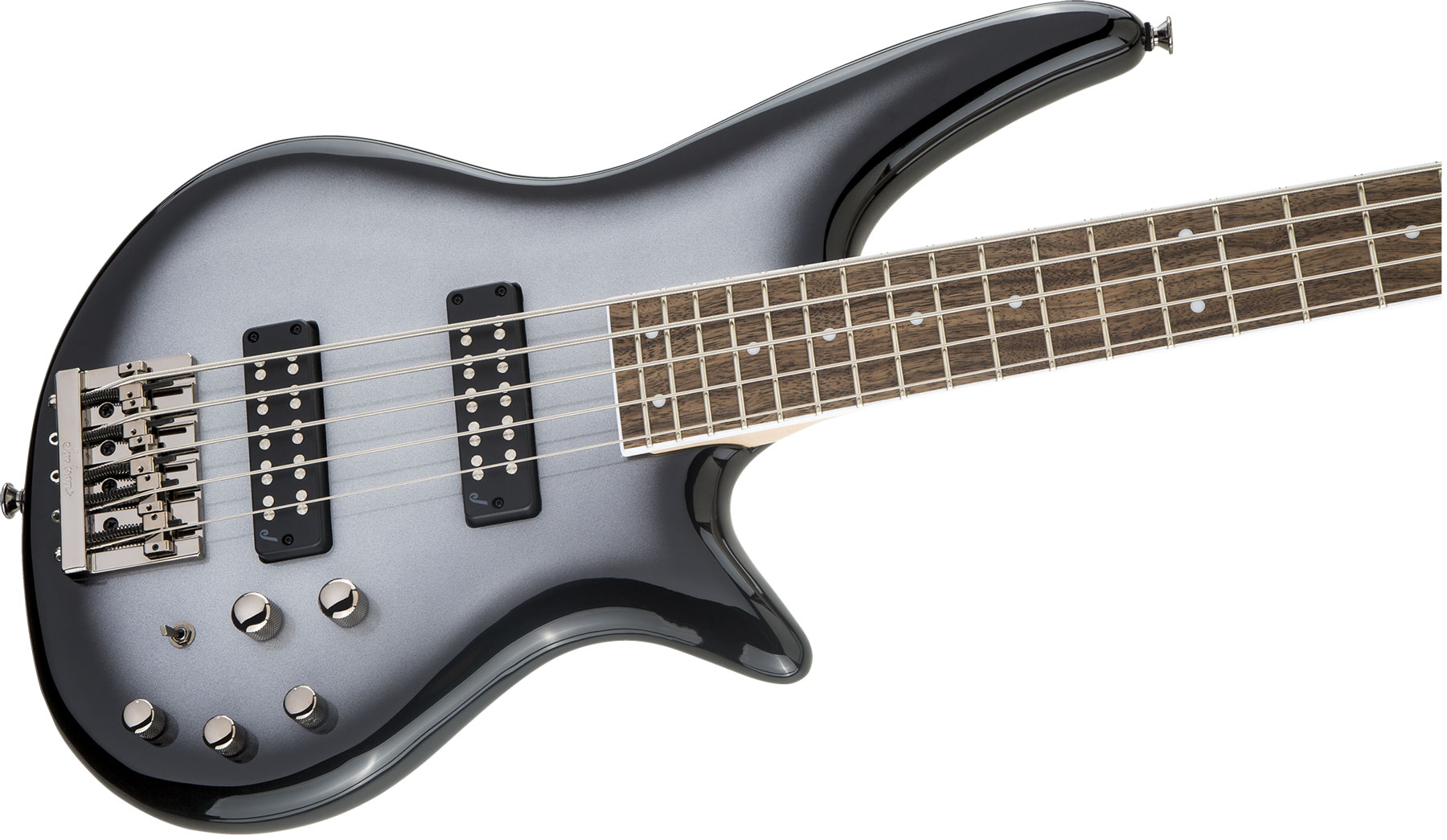 Jackson Spectra Bass Js3v 5c Active Lau - Silverburst - Solid body electric bass - Variation 2