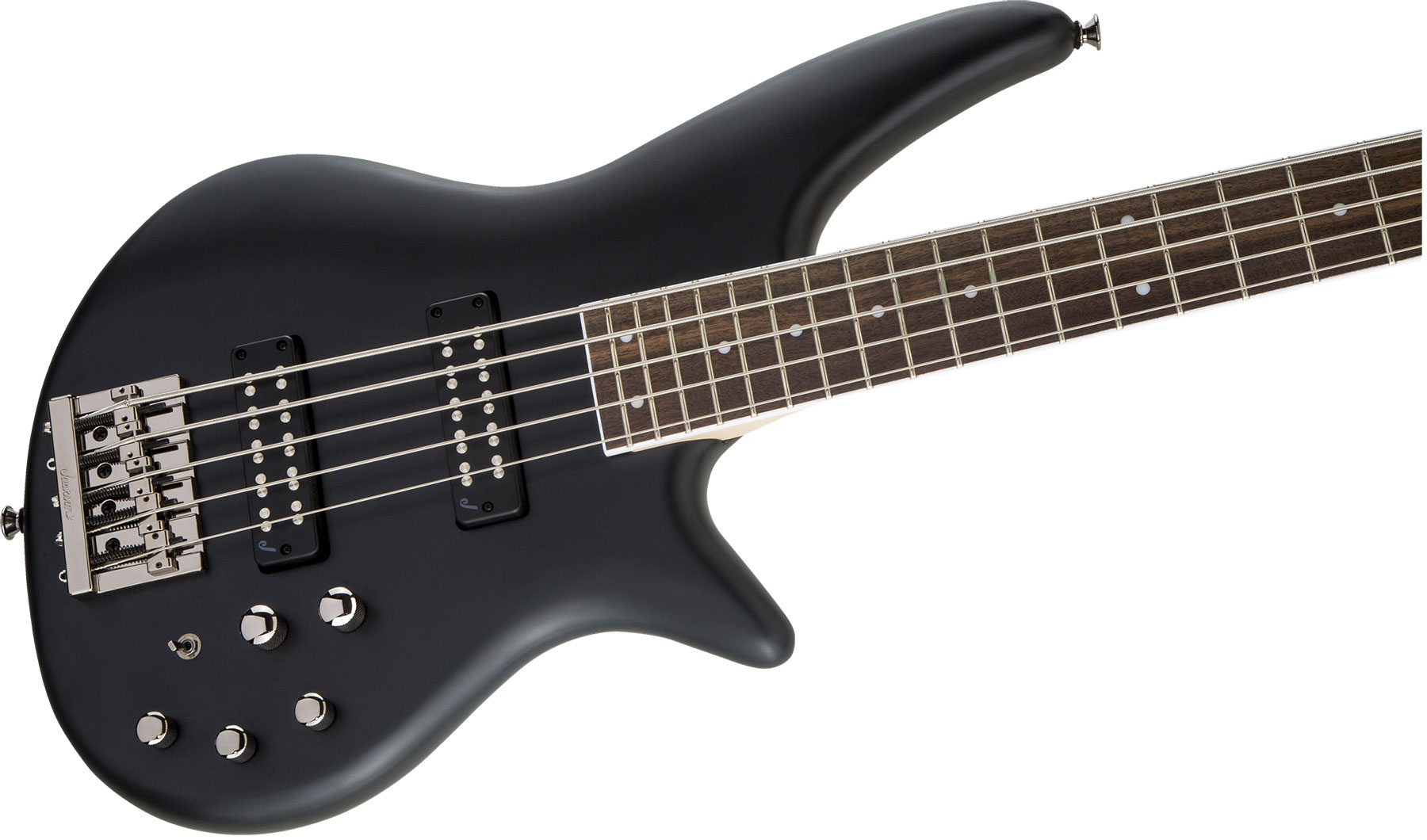 Jackson Spectra Bass Js3v 5c Active Lau - Satin Black - Solid body electric bass - Variation 2