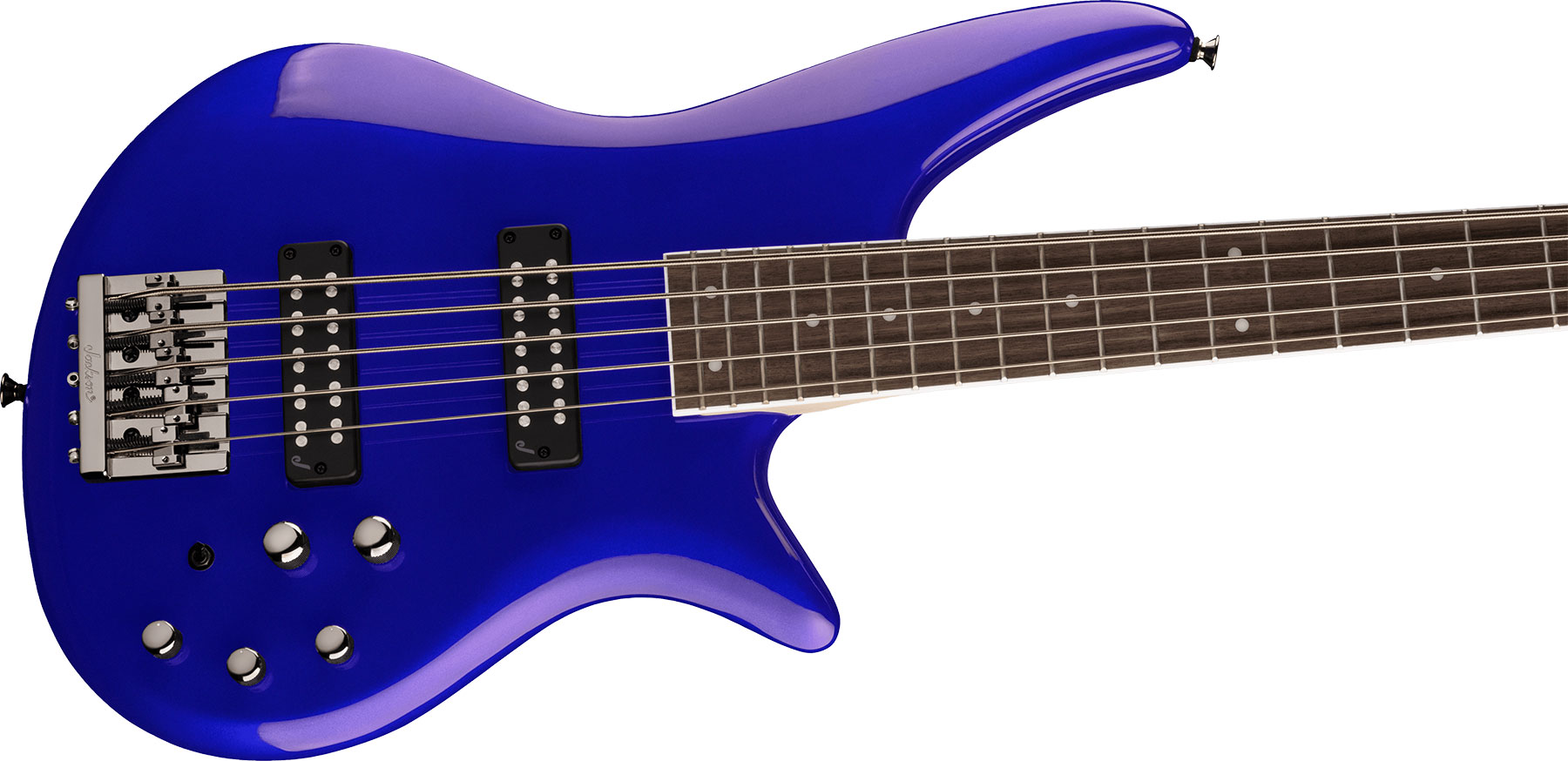 Jackson Spectra Bass Js3v 5c Active Lau - Indigo Blue - Solid body electric bass - Variation 2