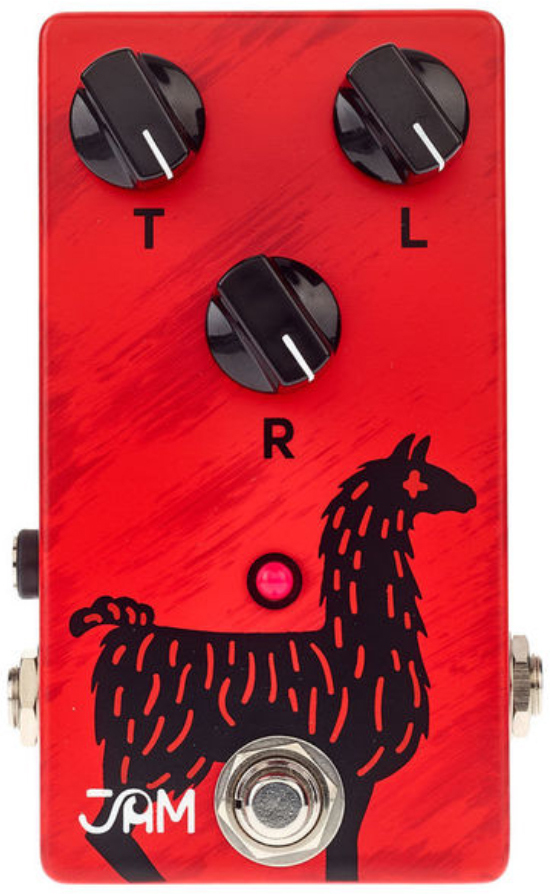 Jam Delay Llama Mk2 - Reverb, delay & echo effect pedal - Main picture