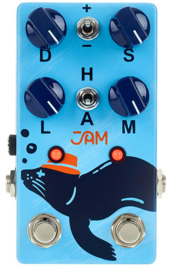 Jam Harmonious Monk Tremolo - Modulation, chorus, flanger, phaser & tremolo effect pedal - Main picture