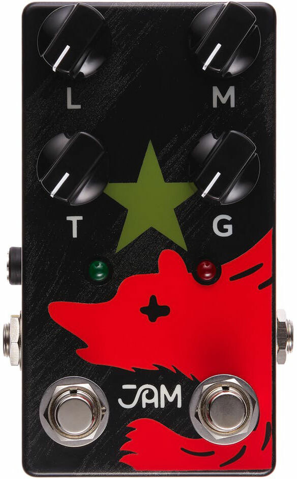 Jam Red Muck Bass Fuzz Distortion Mk2 - Overdrive, distortion, fuzz effect pedal for bass - Main picture