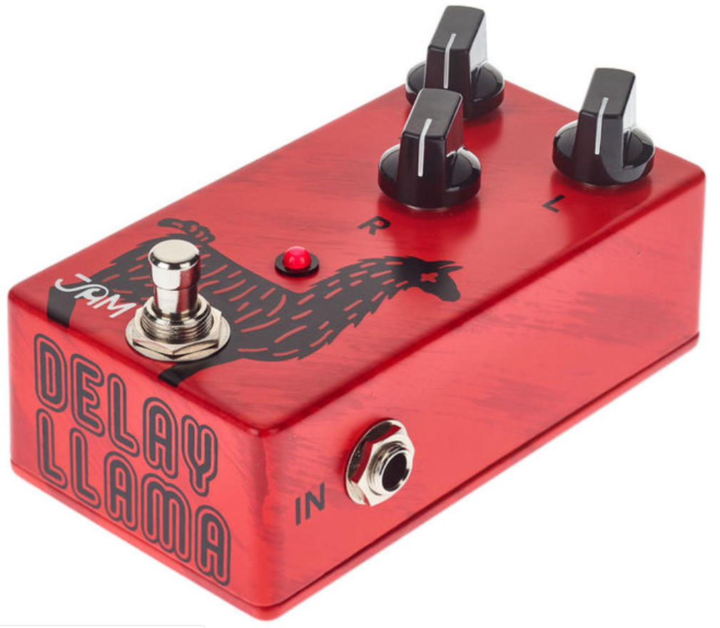 Jam Delay Llama Mk2 - Reverb, delay & echo effect pedal - Variation 2