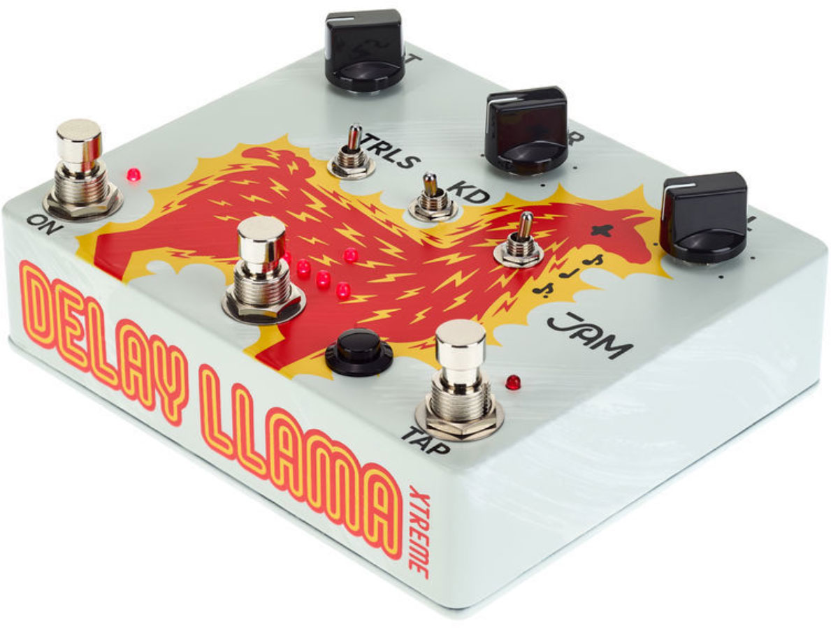 Jam Delay Llama Xtreme - Reverb, delay & echo effect pedal - Variation 1