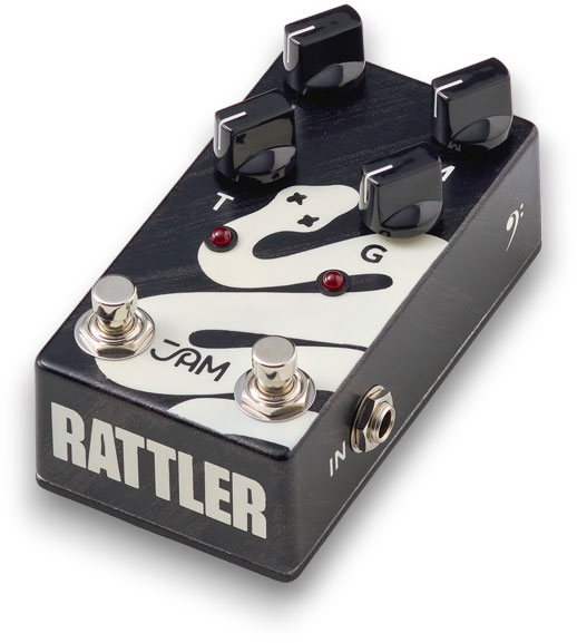 Jam Rattler Bass Distortion Mk2 - Overdrive, distortion & fuzz effect pedal - Variation 1
