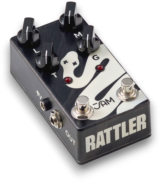 Jam Rattler Bass Distortion Mk2 - Overdrive, distortion & fuzz effect pedal - Variation 2