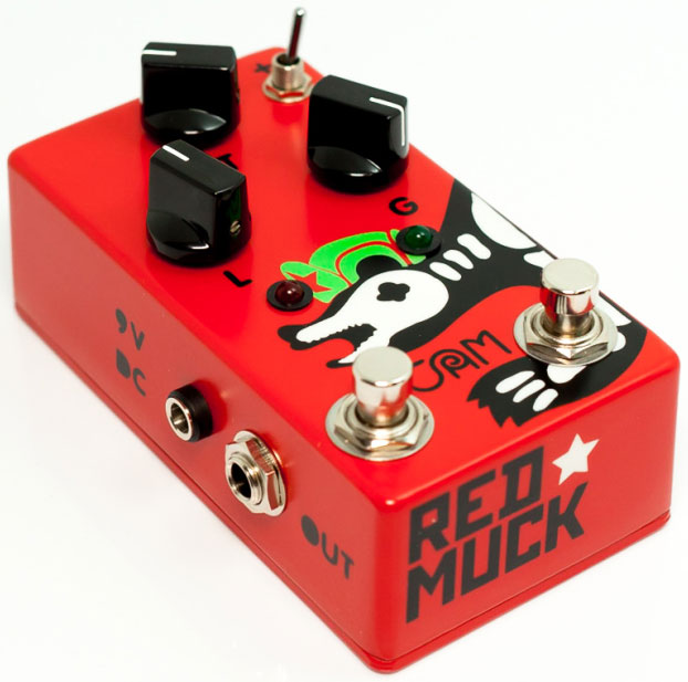 Jam Red Muck Mk.2 Fuzz - Overdrive, distortion & fuzz effect pedal - Variation 1