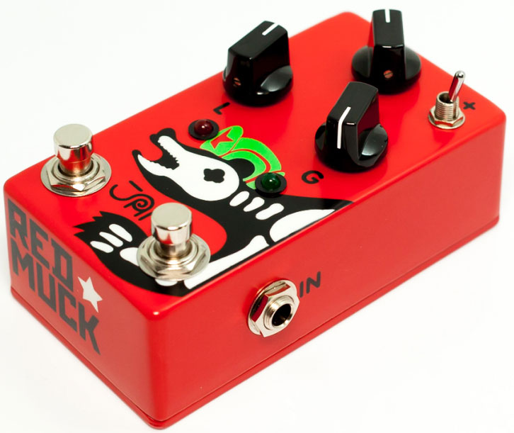 Jam Red Muck Mk.2 Fuzz - Overdrive, distortion & fuzz effect pedal - Variation 2