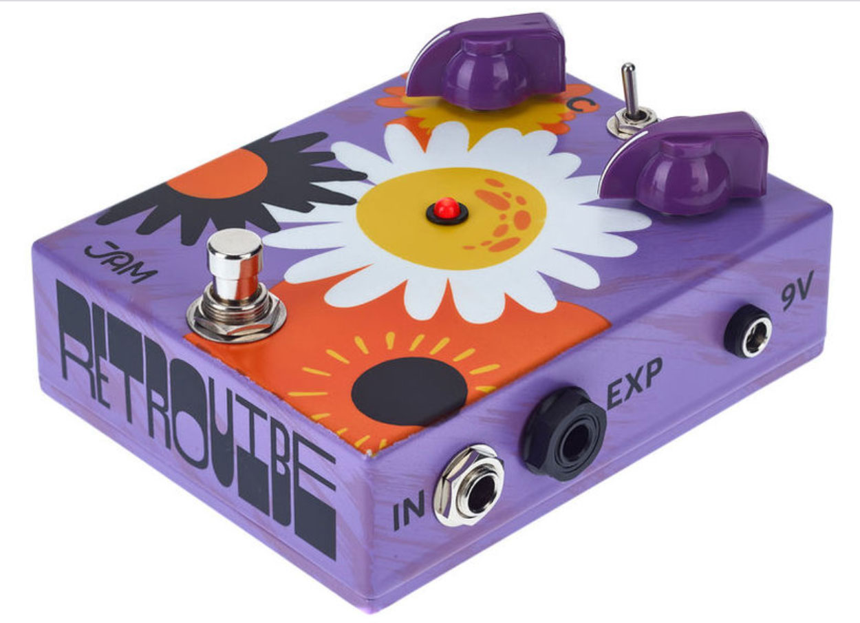 Jam RetroVibe mk.2 Modulation, chorus, flanger, phaser & tremolo effect