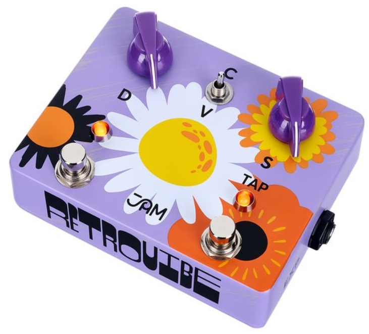 Jam Retrovibe Mk4 Uni Vibe - Modulation, chorus, flanger, phaser & tremolo effect pedal - Variation 1