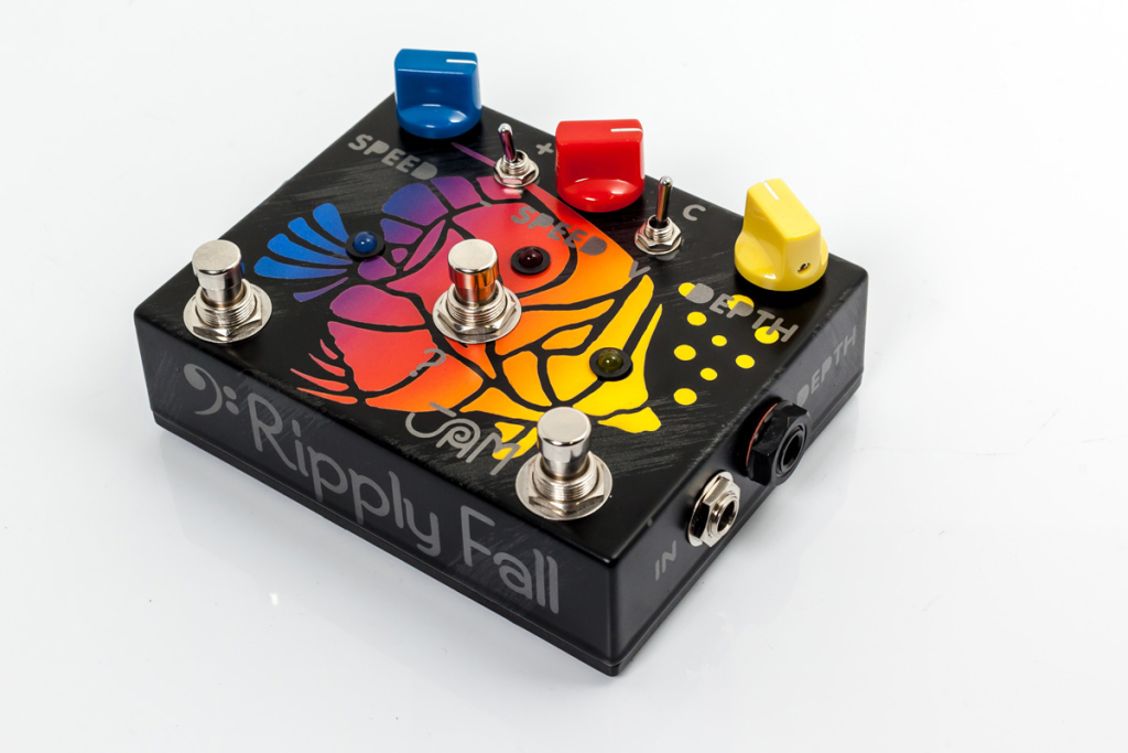 Jam Ripply Fall Bass Chorus Vibrato Phaser - Modulation, chorus, flanger, phaser & tremolo effect pedal for bass - Variation 1