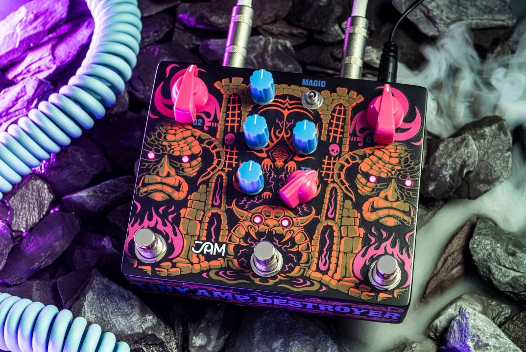 Jam Tiny Amp Destroyer - Overdrive, distortion & fuzz effect pedal - Variation 1