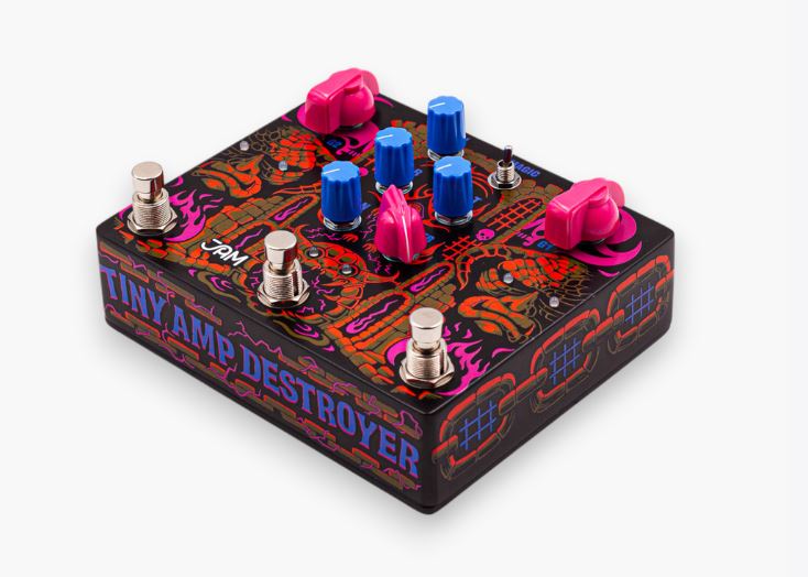 Jam Tiny Amp Destroyer - Overdrive, distortion & fuzz effect pedal - Variation 4