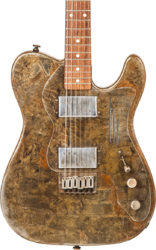 Semi-hollow electric guitar James trussart Deluxe Steelguard Caster #17148 - Rust o matic