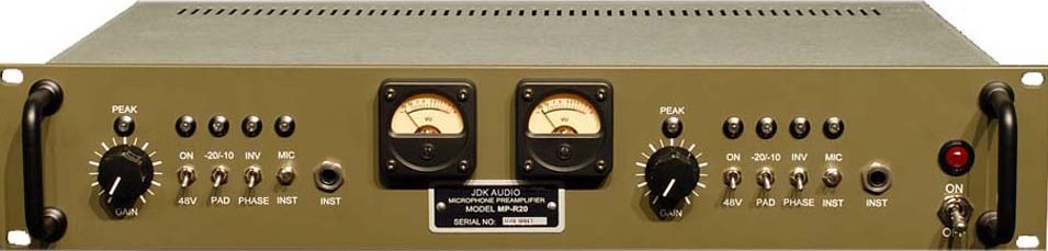 Jdk Audio Jdk R20 Stereo Rackable - Preamp - Main picture