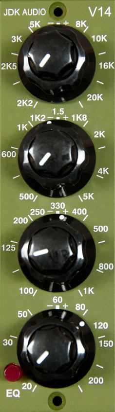 Jdk Audio Jdk V14 Serie500 Egaliseur Mono - 500 series components - Main picture