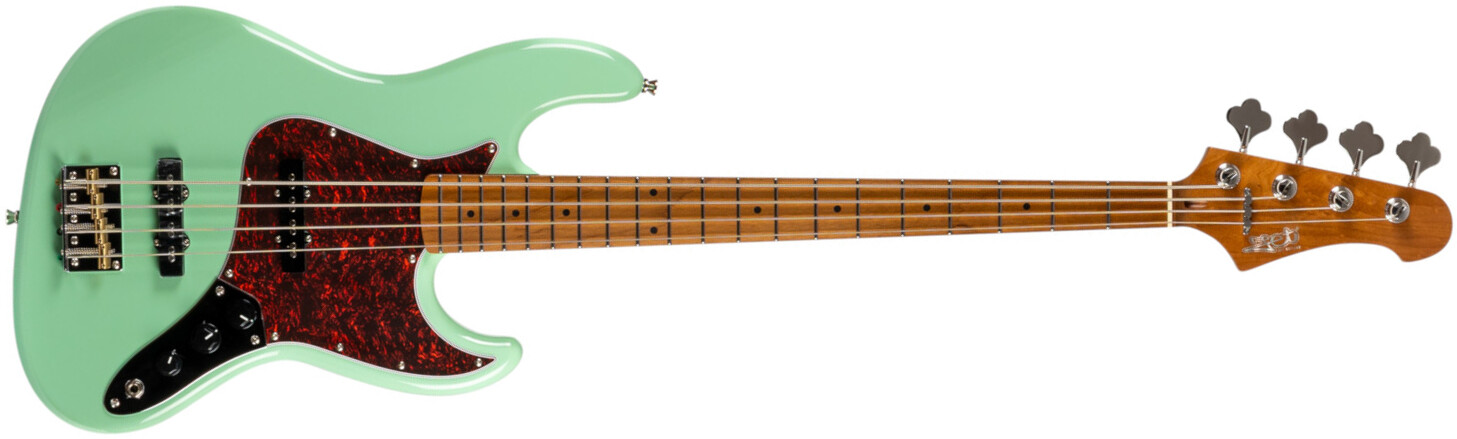 Jet Guitars Jjb300 Sfg Mn - Sea Foam Green - Solid body electric bass - Main picture