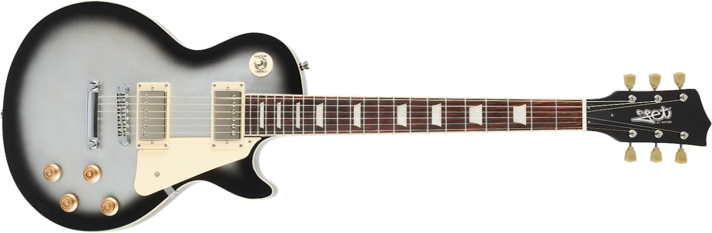 Jet Guitars Jl500 Slb 2h Ht Rw - Silverburst - Single cut electric guitar - Main picture