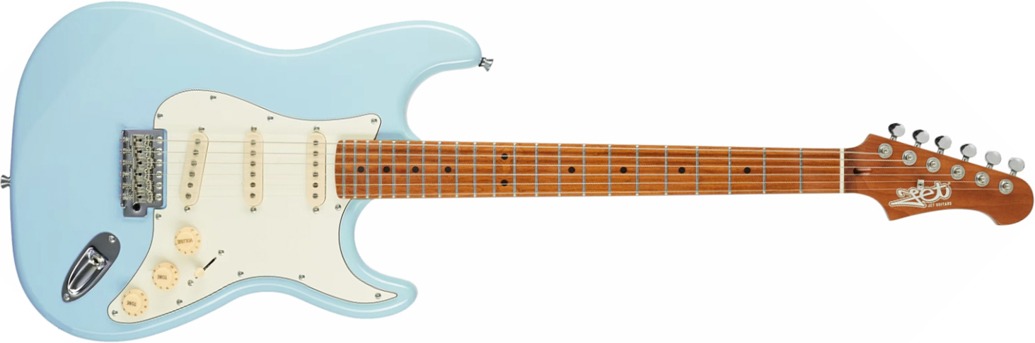 Jet Guitars Js300 Bl 3s Trem Mn - Sonic Blue - Str shape electric guitar - Main picture