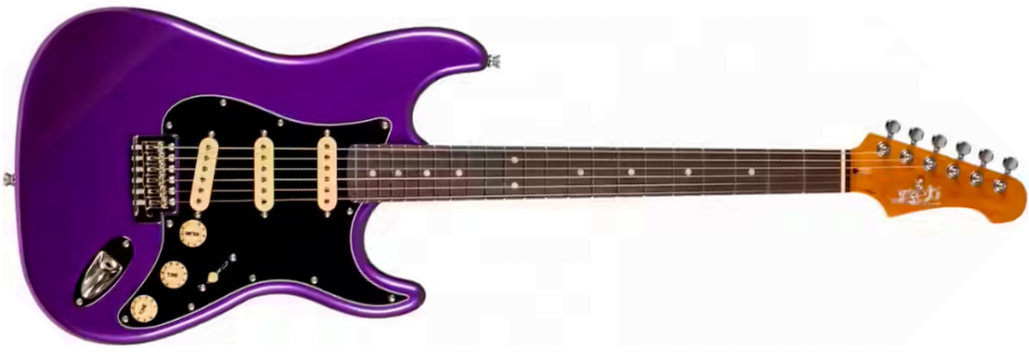 Jet Guitars Js300 Plm R 3s Trem Rw - Plum - Str shape electric guitar - Main picture
