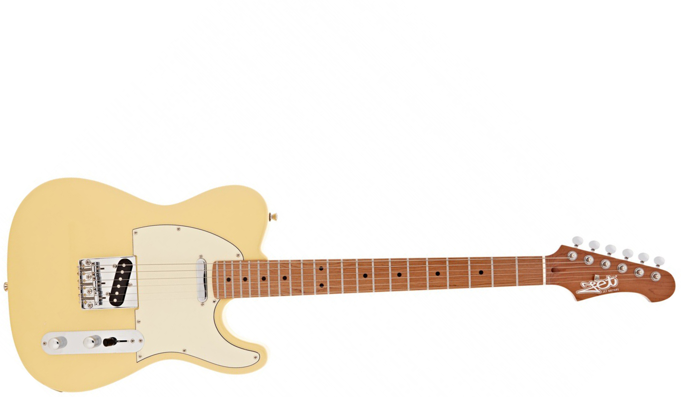 Jet Guitars Jt300 Bts 2s Ht Mn - Blonde - Tel shape electric guitar - Main picture