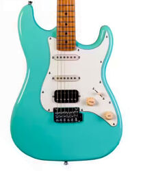 Str shape electric guitar Jet guitars JS-400 SG - sea foam green