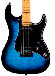 Str shape electric guitar Jet guitars JS-450 BLB - blue burst