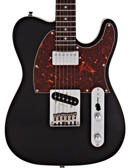 Tel shape electric guitar Jet guitars JT-350 BK R - black
