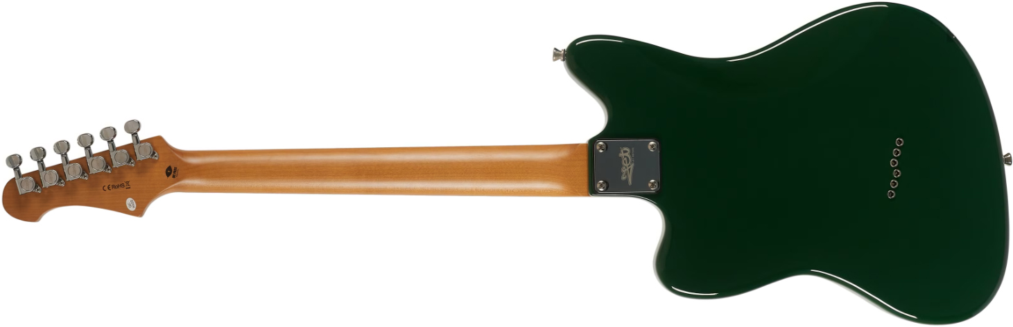 Jet Guitars Jj350 Gr 2h Ht Rw - Green - Retro rock electric guitar - Variation 1