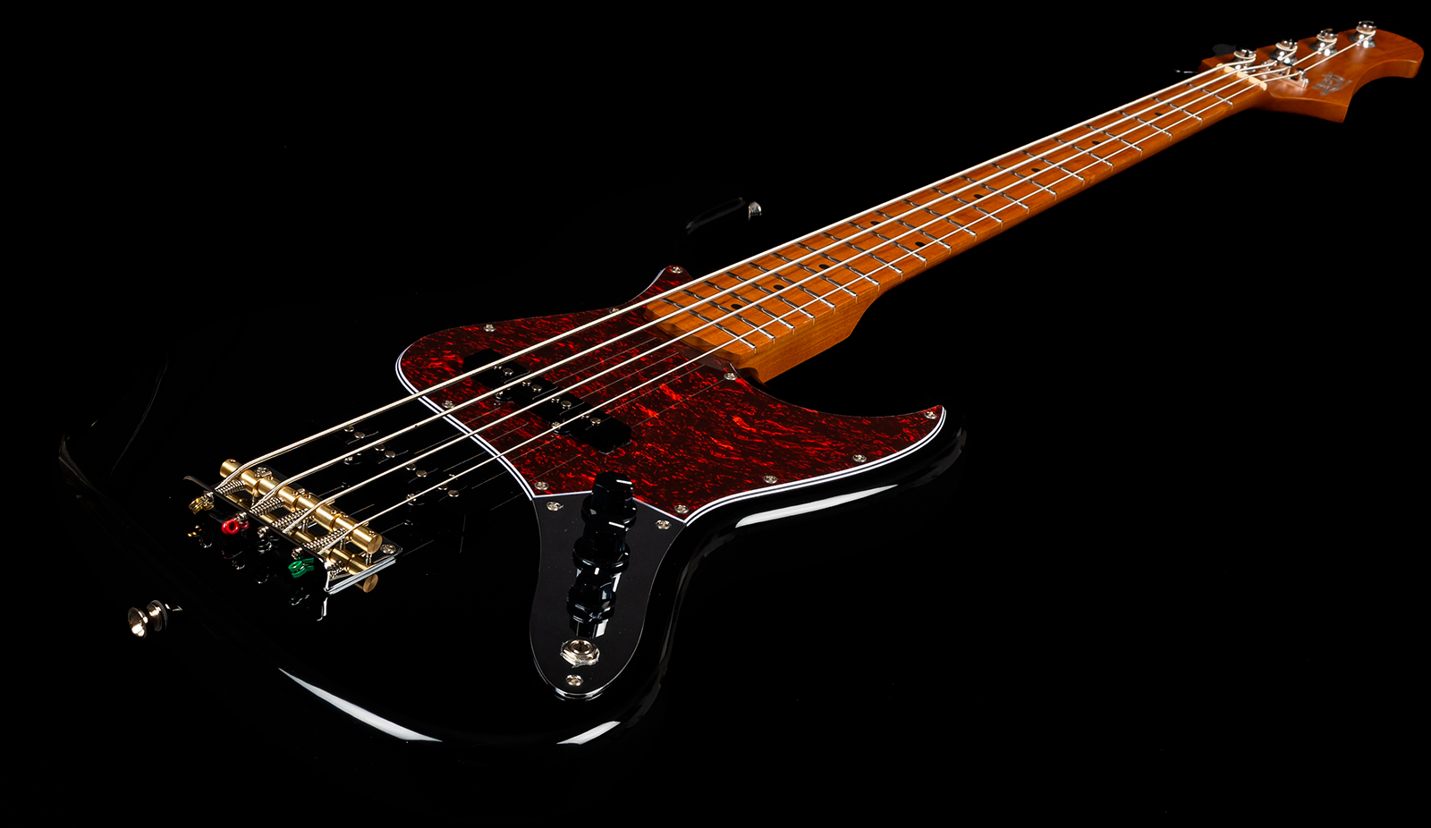 Jet Guitars Jjb300 Bk Mn - Black - Solid body electric bass - Variation 2