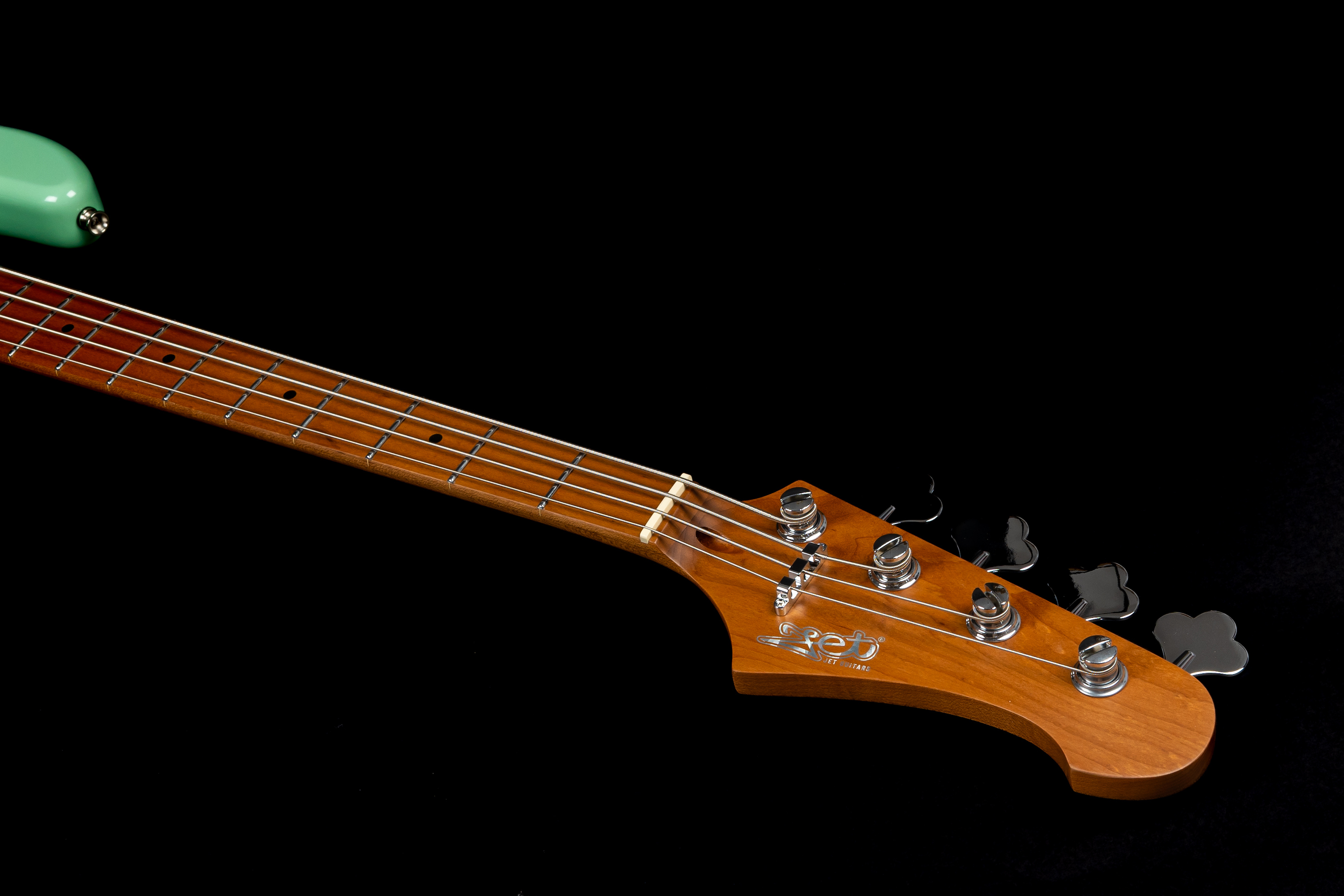Jet Guitars Jjb300 Sfg Mn - Sea Foam Green - Solid body electric bass - Variation 2